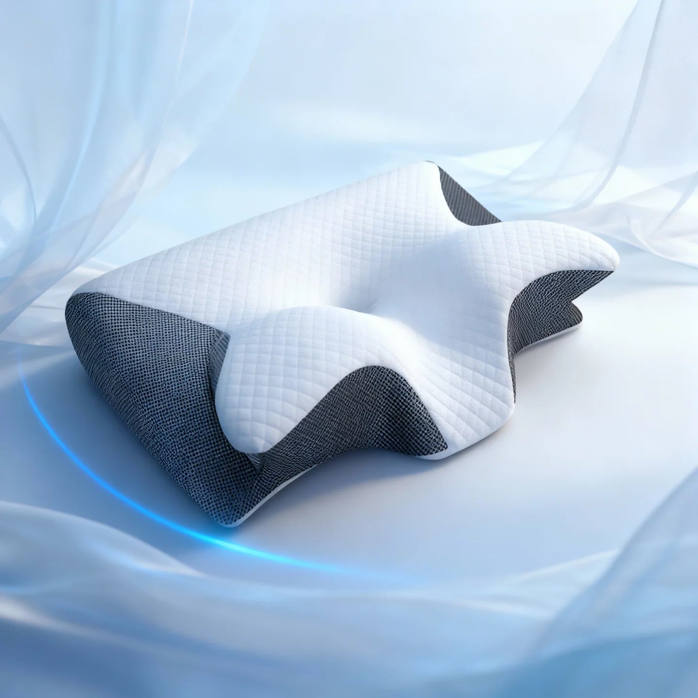 ELVORA™ Premium Orthopedic Sleep Pillow